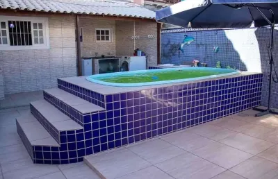 Casa com 4 dormitórios à venda, 180 m² por r$ 550.000,00 - centro - rio das ostras/rj