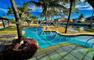 Casa à venda, 450 m² por r$ 2.900.000,00 - bosque beira rio - rio das ostras/rj