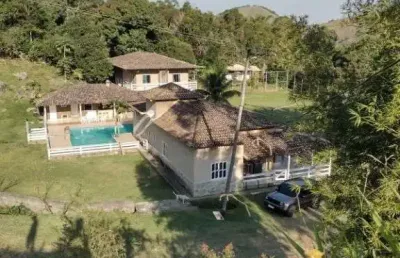 Sítio com 11 dormitórios à venda, 456000 m² por r$ 1.500.000,00 - bicuda grande - macaé/rj