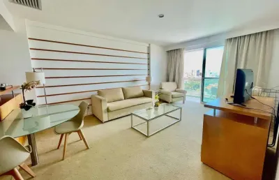 Apartamento unidade luxo mobiliado – conforto e exclusividade na glória, macaé
