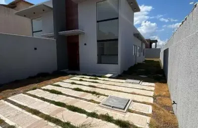Casa moderna linear com 3 quartos (1 suíte) por r$ 480.000 – verdes mares, rio das ostras