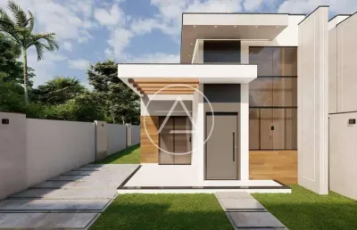 Casa à venda, 3 quartos, 1 suíte, 2 vagas, jardim miramar - rio das ostras/rj