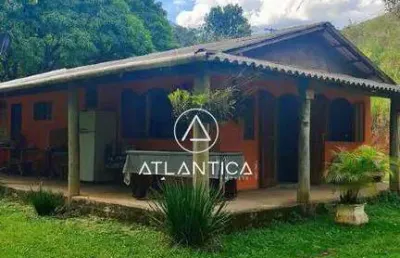 Atlântica imóveis tem excelente casa em área rural à venda na bicuda grande por $600.000,00
