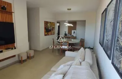 Atlântica imóveis tem excelente apartamento a venda com conforto, vista e localização no mesmo endereço – 3 quartos (1 suíte), 102m² - r$620.000,00