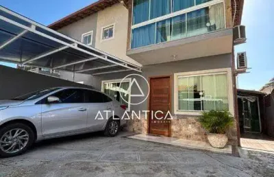 Atlântica imóveis tem excelente casa à venda, por r$ 360.000,00 - rio das ostras/ rj