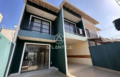 Atlântica imóveis tem excelente casa à venda, por r$ 479.000,00 - rio das ostras/ rj
