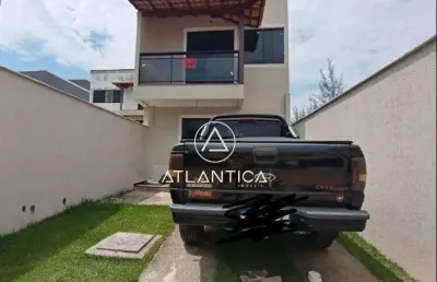 Atlântica imóveis tem excelente casa à venda, por r$ 260.000,00 - rio das ostras/ rj
