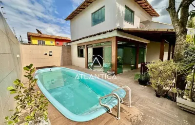 Atlântica imóveis tem excelente casa à venda, por r$ 950.000,00 - rio das ostras/ rj