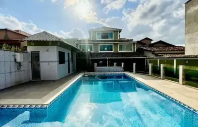 Casa com 4 dormitórios para alugar, 200 m² por r$ 5.000,00/mês - cidade beira mar - rio das ostras/rj