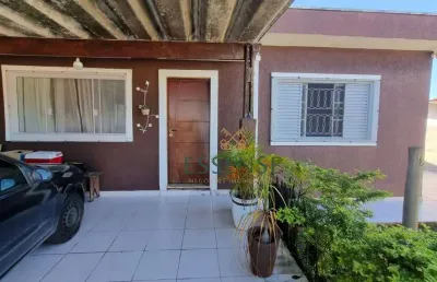 Casa à venda de 104m² no vila cecília em mogi das cruzes/sp: 02 dormitórios