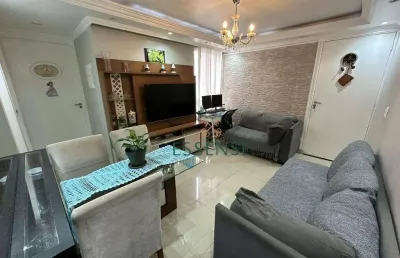 Apartamento à venda de 47 m² no condomínio residencial meu lar mogi 2 - jundiapeba em mogi das cruzes/sp
