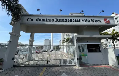 Apartamento mobiliado – 2 dormitórios – rio caveiras biguaçu – r$350.000