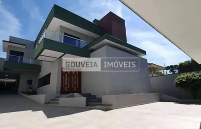Casa com 4 dormitórios, 3 suítes, 520 m², à venda por r$ 2.590.000 - aristocrata, são josé dos pinhais (pr)