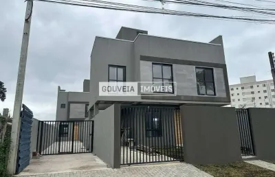 Sobrado 3 dormitórios, 1 suíte, 141,70 m², à venda por r$ 629.000 - lindóia, curitiba (pr)