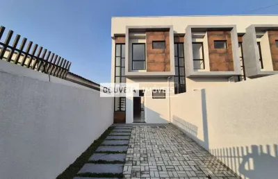 Sobrado 3 dormitórios, 1 suíte, 96,45 m², à venda por r$ 489.000 - sitio cercado, curitiba (pr)