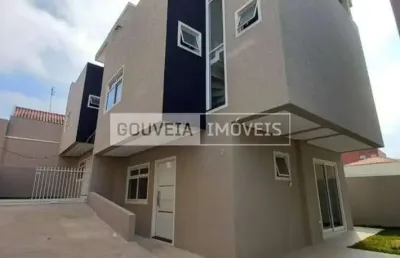 Sobrado com 3 dormitórios, 1 suíte, com 120 m² + terraço de 37m² à venda por r$ 660.000,00 no xaxim - curitiba (pr)