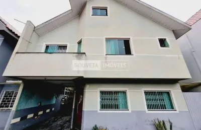 Sobrado 3 dormitórios, 1 suíte, 136 m², à venda por r$ 645.00 - novo mundo, curitiba (pr)