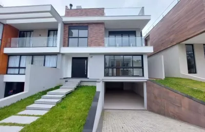 Casa 3 dormitórios, 3 suítes, 354 m², à venda por r$ 2.500.000 - campo comprido, curitiba (pr)