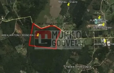 Terreno com 280.000 m², à venda por r$ 9.100.000 - centro, campina grande do sul (pr)
