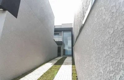 Sobrado com 3 dormitórios, 1 suíte, 112 m², à venda por r$ 639.000 - xaxim, curitiba (pr)