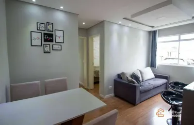Apartamento com 2 dormitórios à venda, 44 m² por r$ 229.900,00 - loteamento ouro verde i - campo largo/pr