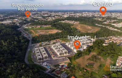 Apartamento garden com 2 dormitórios à venda, 45 m² por r$ 164.990,00 - bom jesus - campo largo/pr