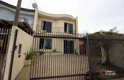Sobrado com 3 dormitórios à venda, 110 m² por r$ 499.000,00 - loteamento ouro verde i - campo largo/pr
