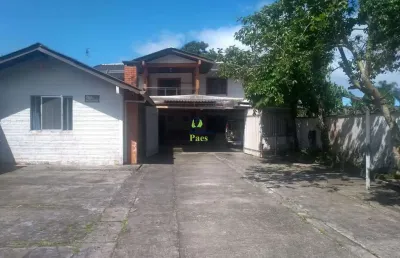 Casa com 4 quartos à venda no sertãozinho, matinhos , 153 m2 por r$ 550.000