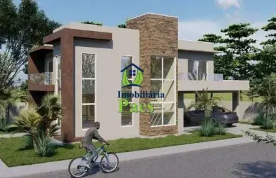 Casa em condomínio fechado com 3 quartos à venda no rincão, colombo , 178 m2 por r$ 850.000