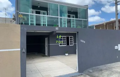 Casa com 3 quartos à venda no emiliano perneta, pinhais  por r$ 550.000
