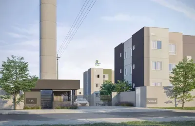 Apartamento com 2 quartos à venda na cachoeira, almirante tamandaré , 35 m2 por r$ 225.000