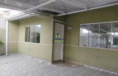 Casa com 2 quartos à venda em weissópolis, pinhais  por r$ 260.000