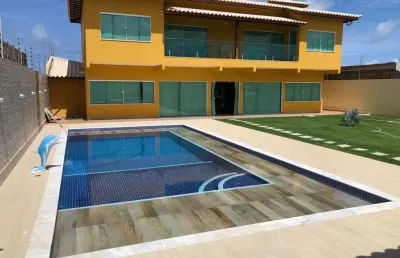 Casa para venda em camaçari, barra de jacuipe, 5 dormitórios, 2 suítes, 2 banheiros, 4 vagas