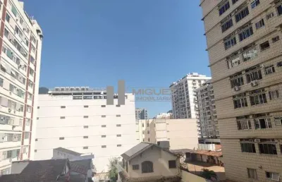 Apartamento a venda - rua conde de bonfim - apartamento com sala, 3 quartos, 1 banheiro social, dependência completa, 1 vaga na escritura - tijuca - código 19861