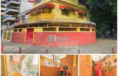 Rua maria amália-  código 9379 - casa com 8 quartos, tijuca - rio de janeiro