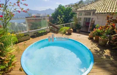 Rua sacopã - casa com 4 quartos, lagoa - rio de janeiro código: 7050
