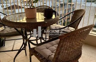 Apartamento à venda tijuca  rua alexandre gusmão - varanda 3 quartos, sendo 1 suíte 1 vaga de garagem