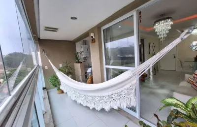 Vendo apartamento varanda, 2 quarto com suíte, vaga e condomínio de luxo em jacarepaguá