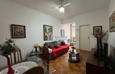 Código 19917 apartamento com salão, 2 quartos com dependências completas no coração da tijuca!