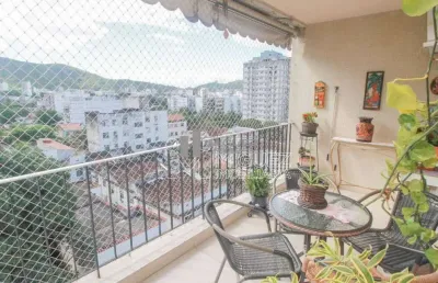 Apartamento a venda com varanda, 2 quartos, 1 vaga - rua caçapava - grajaú - rio de janeiro