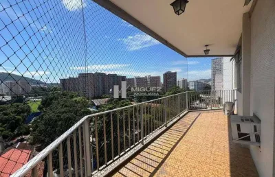 Apartamento a venda no grajau, praça verdun, varanda com vista panorâmica, 3 quartos com suíte, rua barão de mesquita