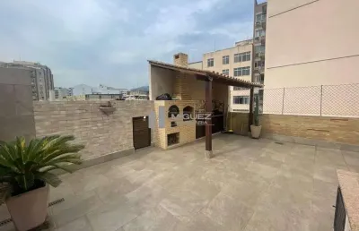Cobertura linear à venda salão 3 quartos terraço gourmet com aproximadamente 175m² apenas 100 metros do colégio militar e 190m² do colégio pedro segundo. localizado na rua general canabarro no bairro 