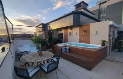 Rua homem de melo,  tijuca cobertura deslumbrante à venda 5 quartos 3 vagas infra código 21567
