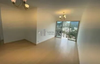 Apartamento a venda varanda, 2 quartos com vaga - infra total - aristides lobo - rio comprido