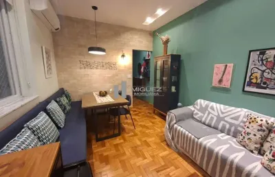 Espetacular apartamento a venda - sala, 2 quartos, banheiro social, dependências completas - rua barão de itapagipe - bairro tijuca