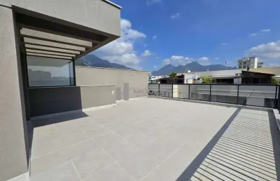 Cobertura com 222m², 4 quartos (1 suíte), varanda gourmet, terraço com vista livre e preparado para receber piscina e lazer completo na tijuca – perto do metrô