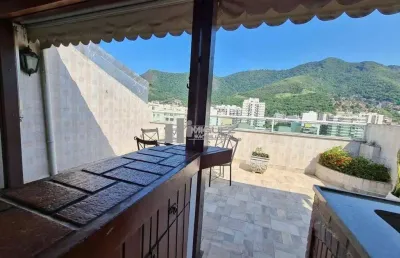 Na tijuca, uma cobertura duplex à venda com 4 quartos (1 suíte) e 2 vagas na escritura, pertinho do metrô uruguai. ideal para viver com conforto e praticidade. fale conosco e agende sua visita!