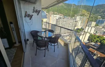 Apartamento de alto luxo à venda na tijuca, na rua carlos vasconcellos! com salão em 2 ambientes, 3 quartos amplos (1 suíte), banheiro social, cozinha ampla, dependências completas e 2 vagas na escrit