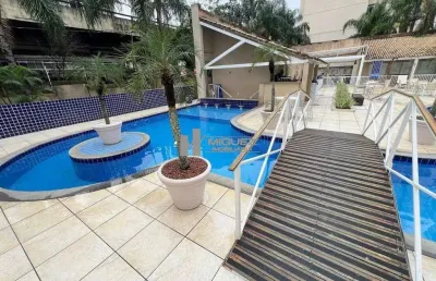 Na barão de itapagipe, apartamento à venda com 2 quartos (sendo 1 suíte), varanda, cozinha com área de serviço e 1 vaga na garagem. condomínio com infraestrutura total.