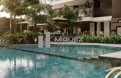 Exclusividade é o que nos torna únicos. um imóvel para quem sabe reconhecer o raro. conheça o the edge. apartamento à venda com varanda, 4 suítes, 2 vagas e infraestrutura completa em frente à praia d